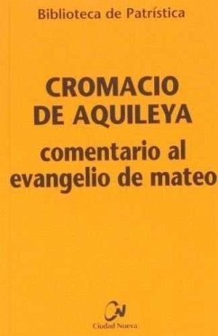 Cover Comentario al Evangelio de Mateo