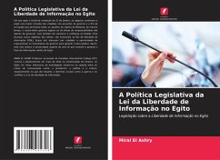 Cover A Política Legislativa da Lei da Liberdade de Informação no Egito