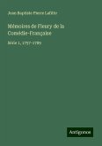 Mémoires de Fleury de la Comédie-Française Mémoires de Fleury de la Comédie-Française
