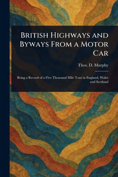 Cover British Highways and Byways From a Motor Car