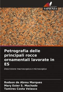 Cover Petrografia delle principali rocce ornamentali lavorate in ES