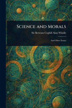 Cover Science and Morals