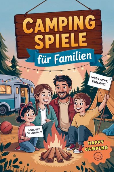 Camping Spiele für Familien - 65 Spiele für drinnen & draußen