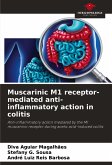 Muscarinic M1 receptor-mediated anti-inflammatory action in colitis