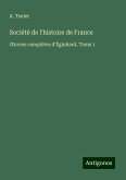 Société de l'histoire de France Société de l'histoire de France