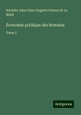 Économie politique des Romains Économie politique des Romains