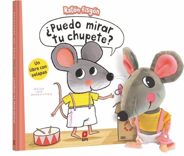 Pack Libro ¿Puedo mirar tu chupete? + Muñeco el Ratón fisgón Pack Libro ¿Puedo mirar tu chupete? + Muñeco el Ratón fisgón
