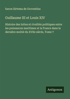 Cover Guillaume III et Louis XIV