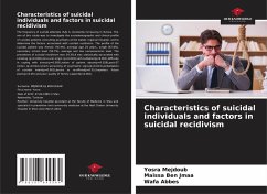 Cover Characteristics of suicidal individuals and factors in suicidal recidivism