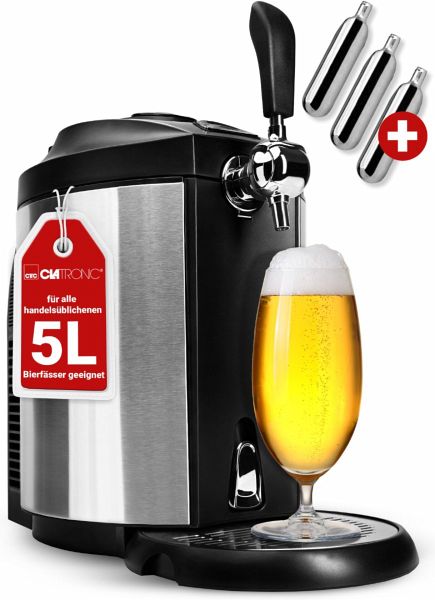 Clatronic BZ 3740 inox Bierzapfanlage