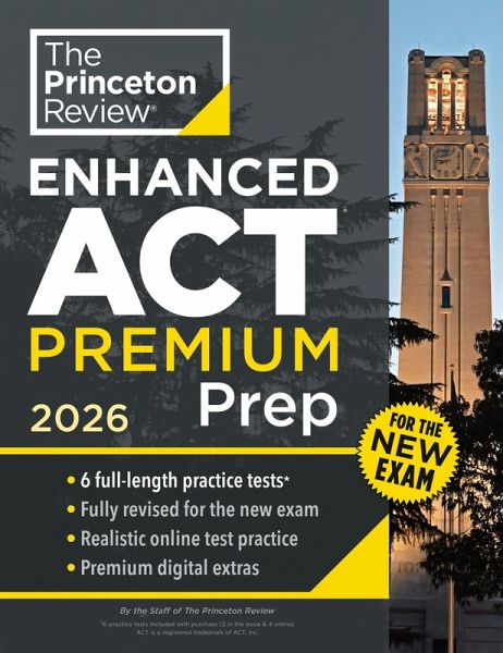 Princeton Review Enhanced ACT Premium Prep, 2026 (eBook, ePUB) Princeton Review Enhanced ACT Premium Prep, 2026 (eBook, ePUB)