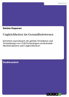 Cover Ungleichheiten im Gesundheitswesen (eBook, PDF)