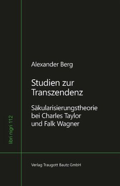 Cover Studien zur Transzendenz (eBook, PDF)