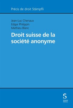 Cover Droit suisse de la société anonyme (eBook, PDF)