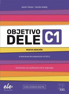 Objetivo DELE C1 - Nueva edición 2024 - Voces, Javier; Vesely, Carola