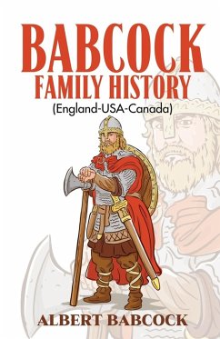 Cover BABCOCK FAMILY HISTORY (England-USA-Canada)