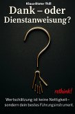 Dank - oder Dienstanweisung? (eBook, ePUB)