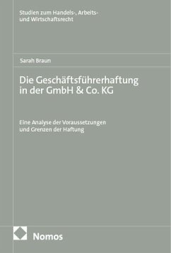 Cover Die Geschäftsführerhaftung in der GmbH & Co. KG