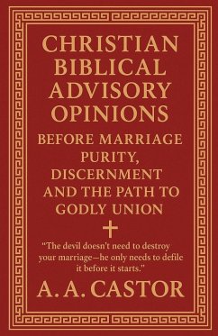 Cover Christian Biblical Advisory Opinions