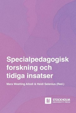 Cover Specialpedagogisk forskning och tidiga insatser