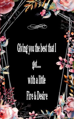 Cover Giving you the best that I got.....