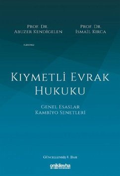 Cover Kiymetli Evrak Hukuku Ciltli
