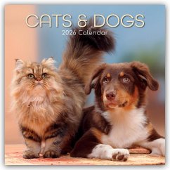 Cover Cats and Dogs - Katzen und Hunde 2026 - 16-Monatskalender