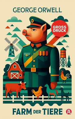 Cover Farm der Tiere. Ein Märchen. George Orwell (Großdruck)