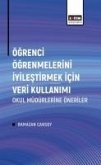 Ögrenci Ögrenmelerini Iyilestirmek Icin Veri Kullanimi Ögrenci Ögrenmelerini Iyilestirmek Icin Veri Kullanimi