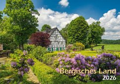 Cover Bergisches Land 2026 Bildkalender A3 quer, spiralgebunden