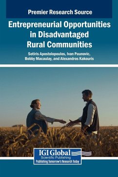 Cover Entrepreneurial Opportunities in Disadvantaged Rural Communities