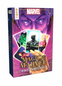 Magic of MARVEL Orakel-Kartendeck. Ein Blick in die Zukunft mit den Original MARVEL-Superhelden wie Spider-Man, Deadpool oder Wolverine   (Restauflage) - Gilly, Casey