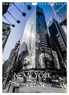 Cover NEW YORK - street view (Wandkalender 2026 DIN A4 hoch), CALVENDO Monatskalender