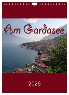 Cover Am Gardasee (Wandkalender 2026 DIN A4 hoch), CALVENDO Monatskalender