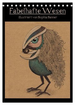 Cover Fabelhafte Wesen / Geburtstagskalender (Tischkalender 2026 DIN A5 hoch), CALVENDO Monatskalender