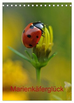 Cover Marienkäferglück (Tischkalender 2026 DIN A5 hoch), CALVENDO Monatskalender