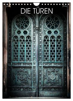 Cover DIE TÜREN (Wandkalender 2026 DIN A4 hoch), CALVENDO Monatskalender