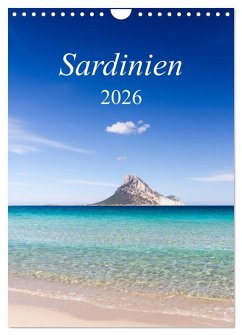 Sardinien (Wandkalender 2026 DIN A4 hoch), CALVENDO Monatskalender Sardinien (Wandkalender 2026 DIN A4 hoch), CALVENDO Monatskalender