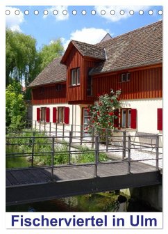 Cover Fischerviertel in Ulm (Tischkalender 2026 DIN A5 hoch), CALVENDO Monatskalender