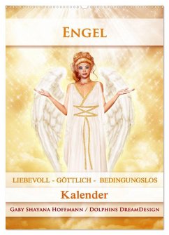 Cover Engel - Kalender (Wandkalender 2026 DIN A2 hoch), CALVENDO Monatskalender