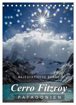 Cover Majestätische Berge Cerro Fitzroy Patagonien (Tischkalender 2026 DIN A5 hoch), CALVENDO Monatskalender