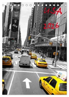 USA 2026 (Tischkalender 2026 DIN A5 hoch), CALVENDO Monatskalender Cover USA 2026 (Tischkalender 2026 DIN A5 hoch), CALVENDO Monatskalender