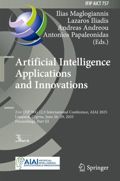 Cover Artificial Intelligence Applications and Innovations