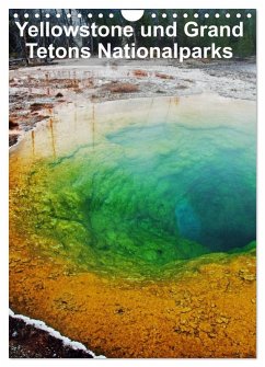 Cover Yellowstone und Grand Tetons Nationalparks (Wandkalender 2026 DIN A4 hoch), CALVENDO Monatskalender