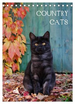 COUNTRY CATS (Tischkalender 2026 DIN A5 hoch), CALVENDO Monatskalender