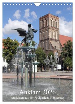 Anklam 2026 (Wandkalender 2026 DIN A4 hoch), CALVENDO Monatskalender Anklam 2026 (Wandkalender 2026 DIN A4 hoch), CALVENDO Monatskalender
