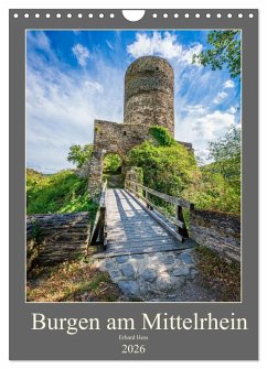 Cover Burgen am Mittelrhein (Wandkalender 2026 DIN A4 hoch), CALVENDO Monatskalender