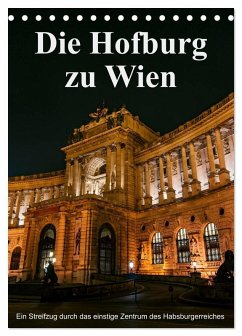 Cover Die Hofburg zu Wien (Tischkalender 2026 DIN A5 hoch), CALVENDO Monatskalender