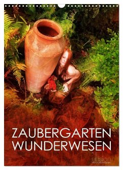 Cover ZAUBERGARTEN WUNDERWESEN (Wandkalender 2026 DIN A3 hoch), CALVENDO Monatskalender