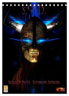 S.O.D. - Skulls Of Death Vol. I - Totenkopf Artworks (Tischkalender 2026 DIN A5 hoch), CALVENDO Monatskalender Cover S.O.D. - Skulls Of Death Vol. I - Totenkopf Artworks (Tischkalender 2026 DIN A5 hoch), CALVENDO Monatskalender